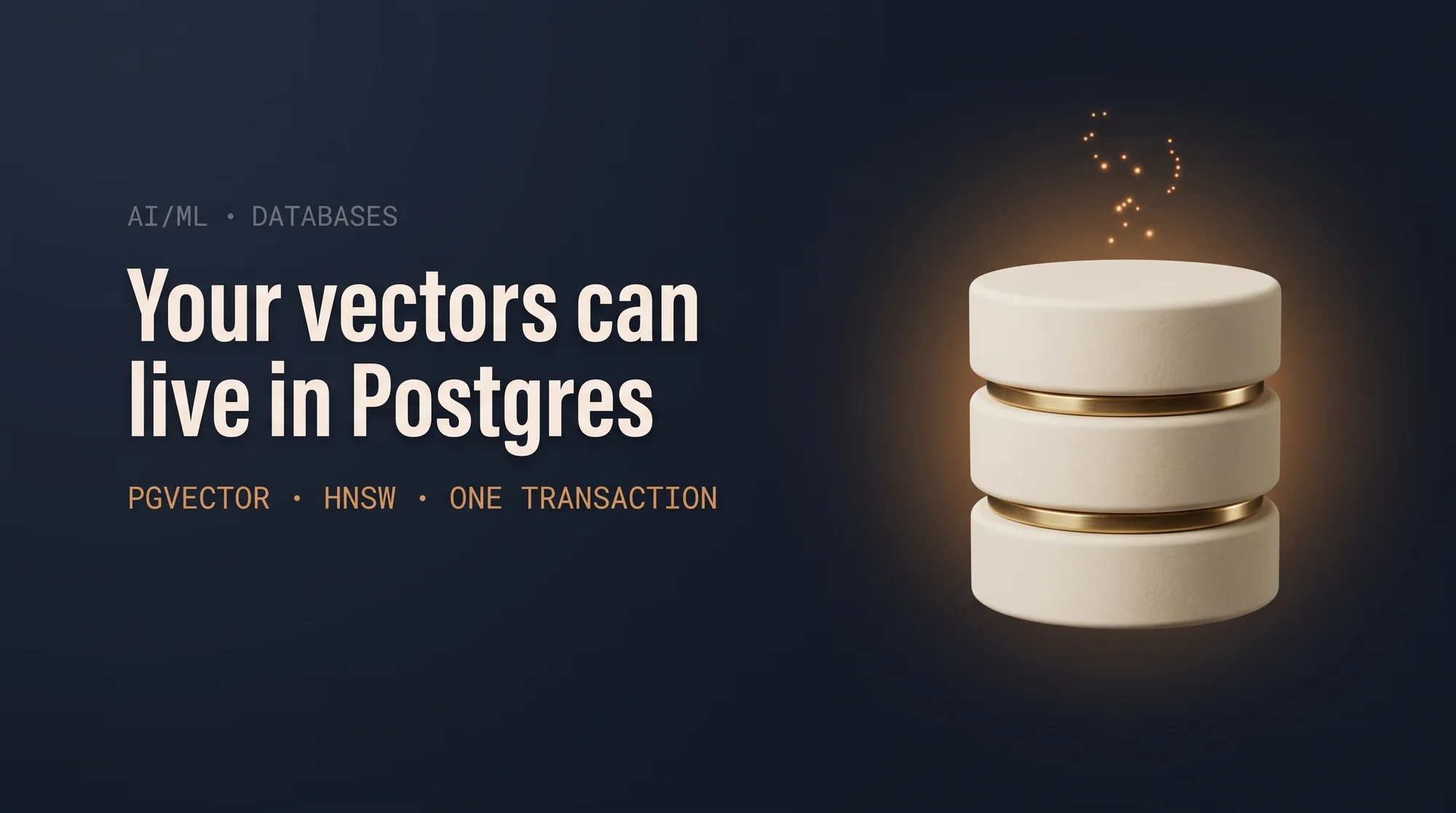 Vector Search in Postgres: When pgvector Is Enough