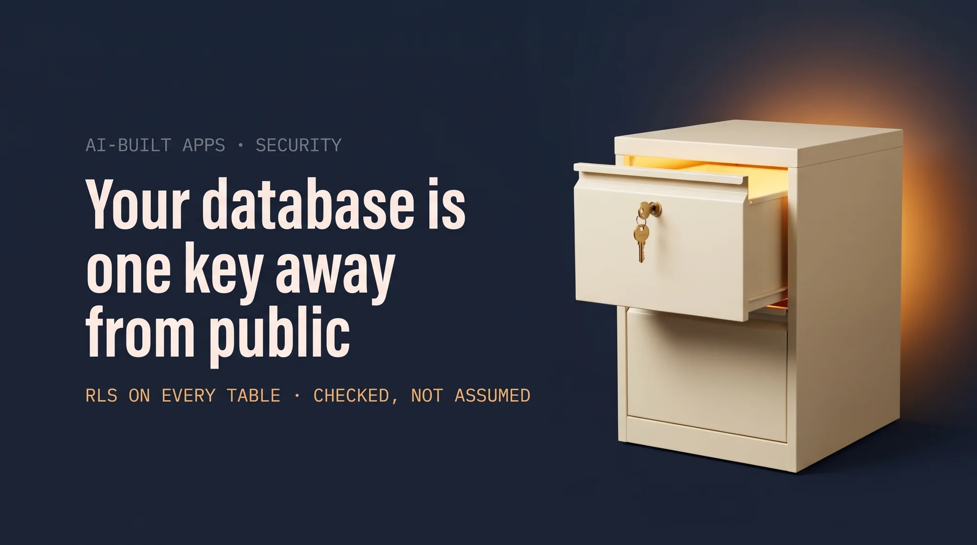 Is Your Supabase Data Public? RLS Checks Before Launch