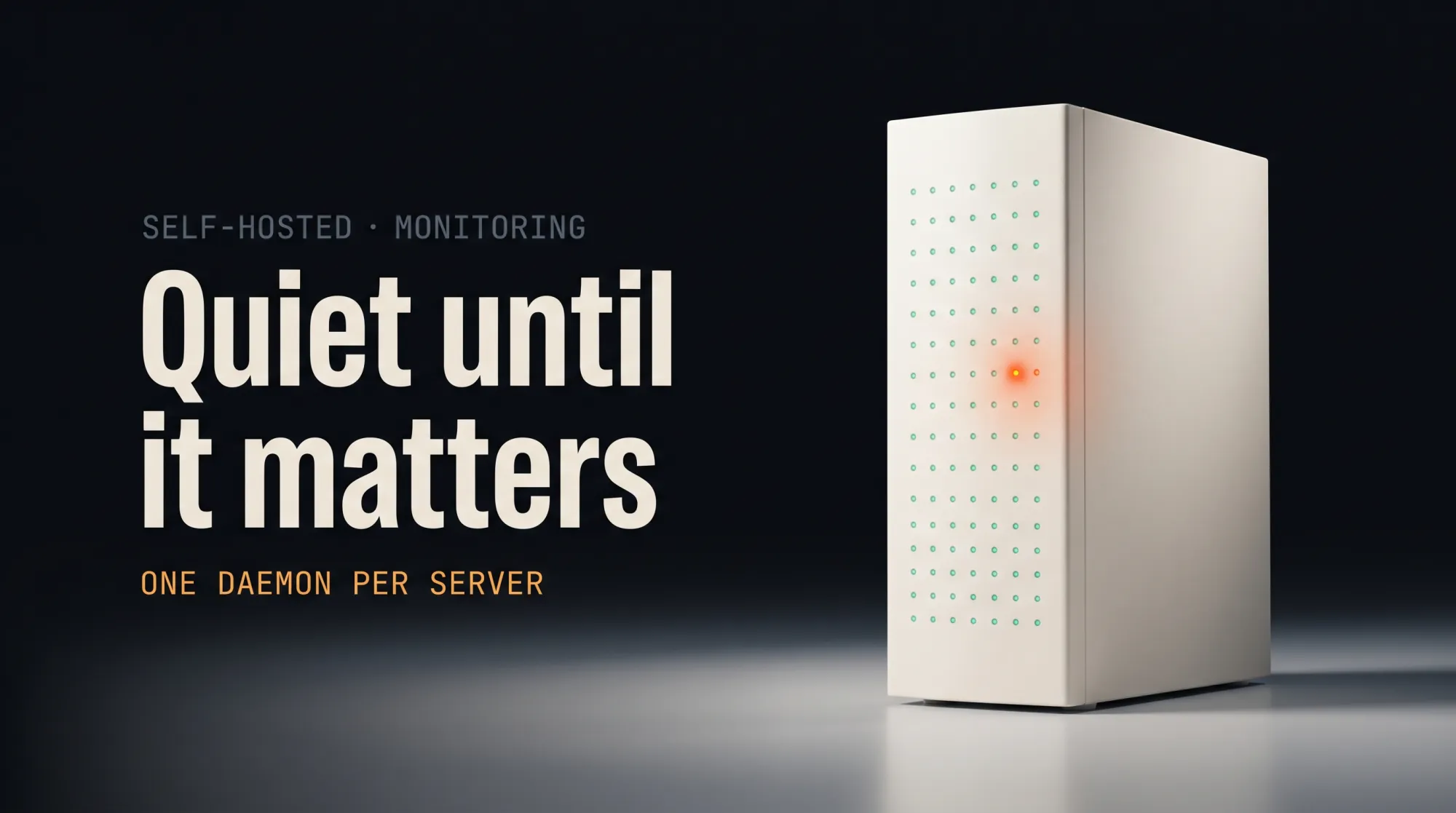 Trinetra: Server Monitoring That Stays Quiet Until It Matters